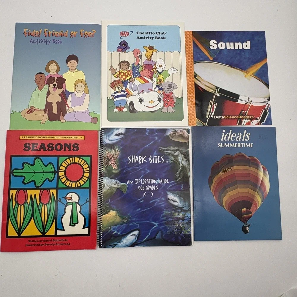 Children's Educational Science Weather Lot 13 Activity‎ Books Multi PB Kids